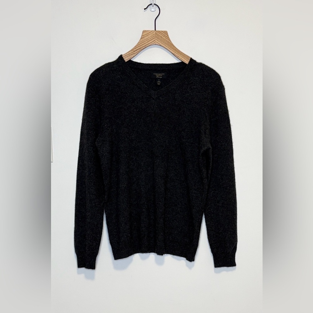 Cashmere club room men’s 100 % cashmere sweater , sz : small